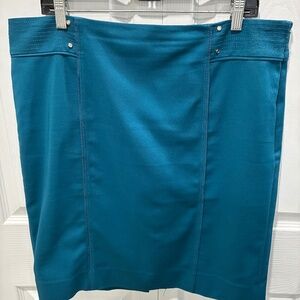 White House Black Market - Teal Blue Skirt